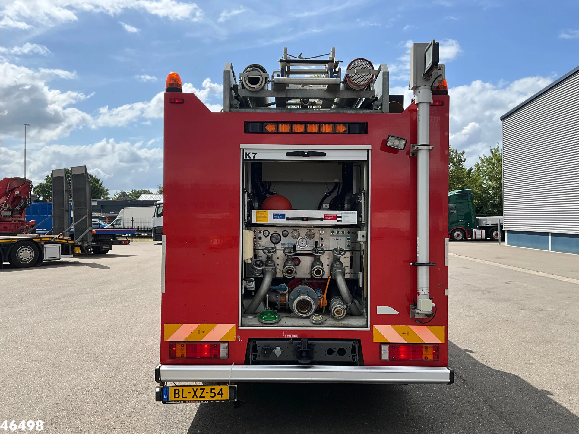 Mercedes-Benz Atego 2002 - 1425 Gemco Brandweer / materiaalwagen Just 76.486 km! afbeelding 9