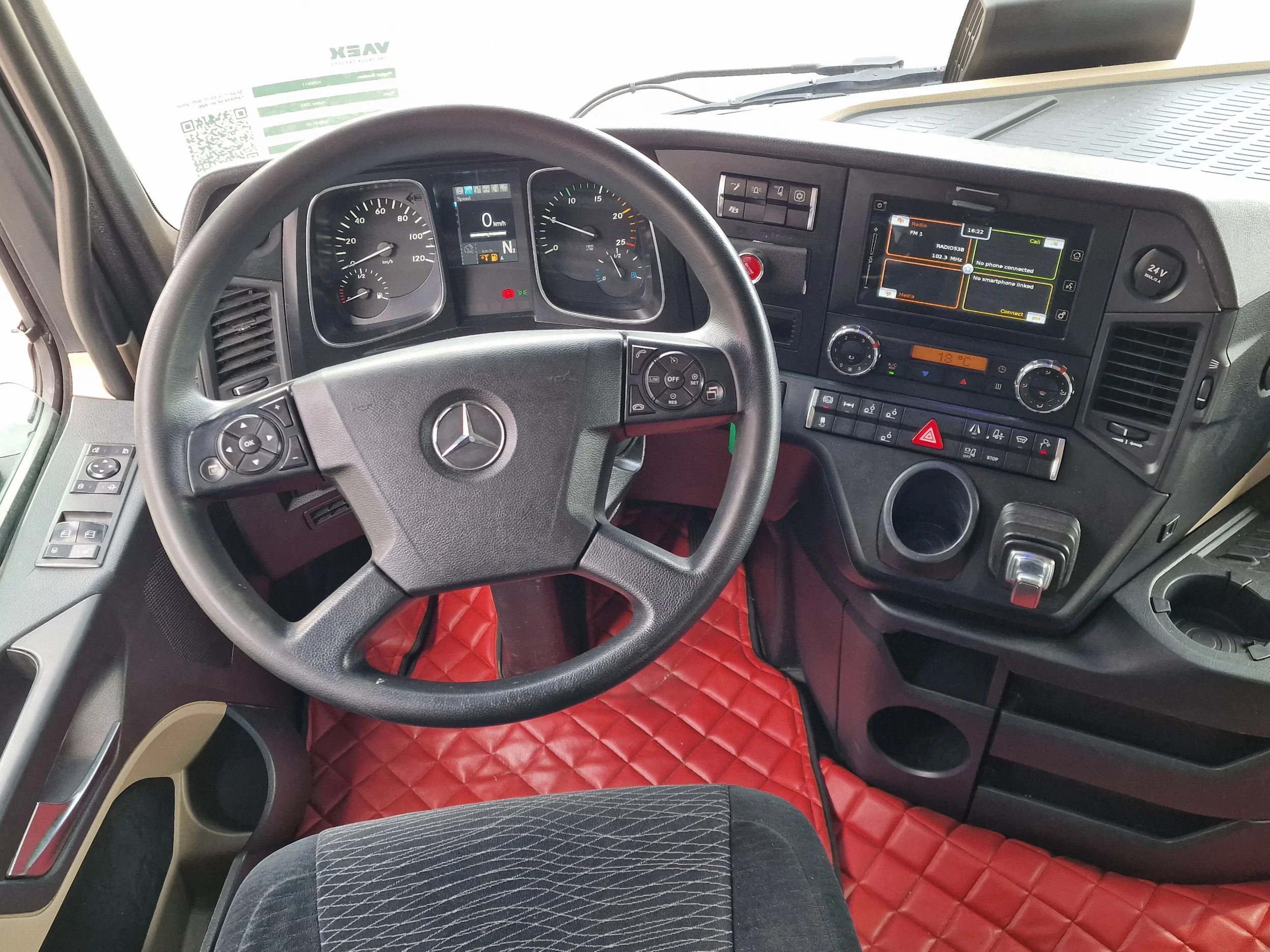 Mercedes-Benz Actros 2019 - 2553 6x2 - Thermoking frigo - Loadlift + Narko trailer 3 axle изображение 70