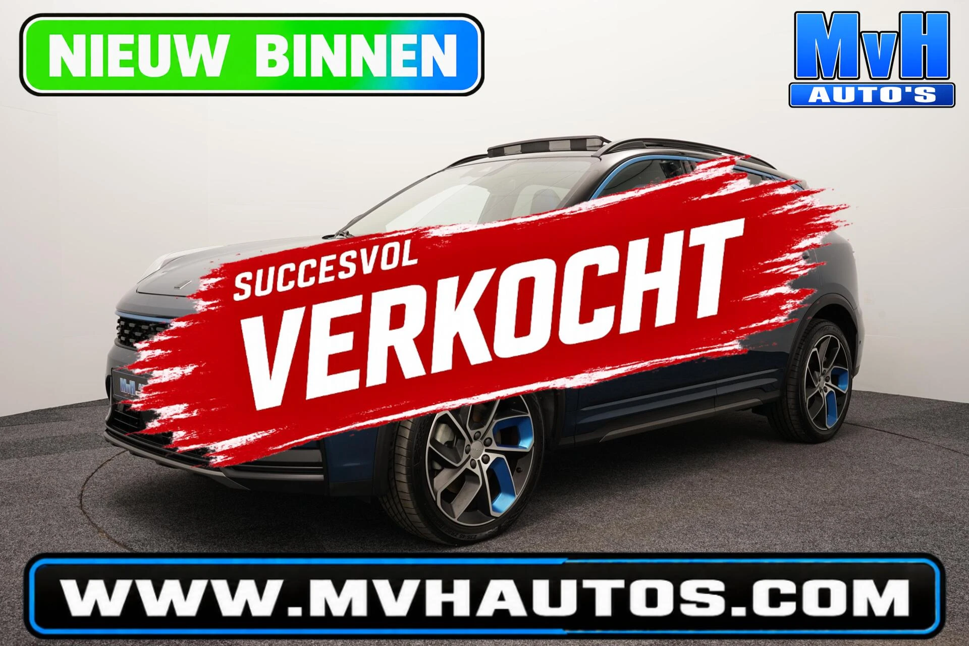 Lynk & Co 01 2024 - 1.5 PHEV|ZWARTE.HEMEL|360ºCAM|PANO|262PK afbeelding 1