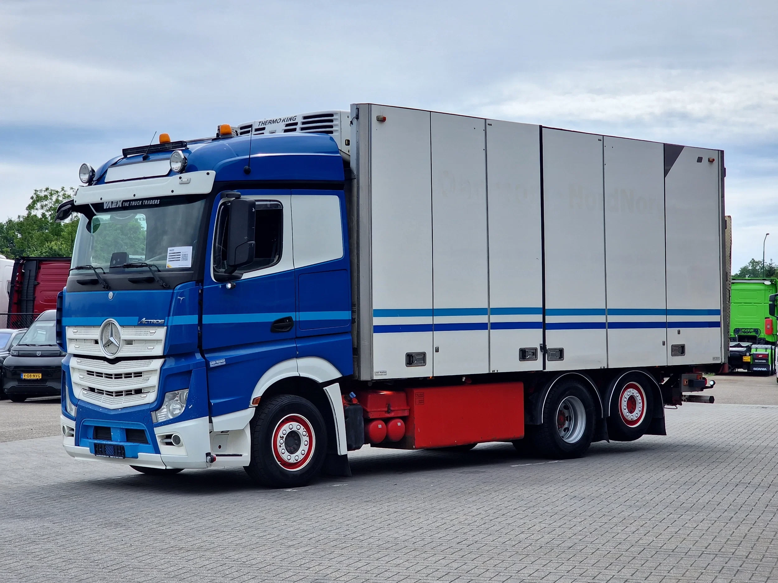 Mercedes-Benz Actros 2019 - 2553 6x2 - Thermoking frigo - Loadlift + Narko trailer 3 axle изображение 44