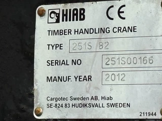 MAN TGS 2012 - 33.480 6X4 + HIAB 251S.82 + TRAILER 2 AXLE KRAEMER imagen 8