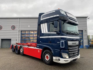 DAF XF106-530 2019 - 8X2 / AJK HOOKLIFT 25000KG / 9 TON FRONT AXLE / NAVI / ONLY:612482 KM / SSC / AUTOMATIC / EURO-6 / 2019 immagine 2