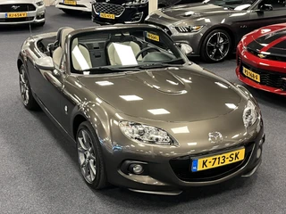 Mazda MX-5 2014 - NC Roadster 1.8i Silver Edition Airco Leder Navi Cruise afbeelding 3 miniatuur
