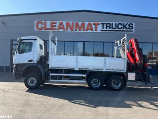 Mercedes-Benz Arocs 3345 6x6 Fassi 45 Tonmeter laadkraan Just 101.867 km! 2019 - N/A obrazek 5