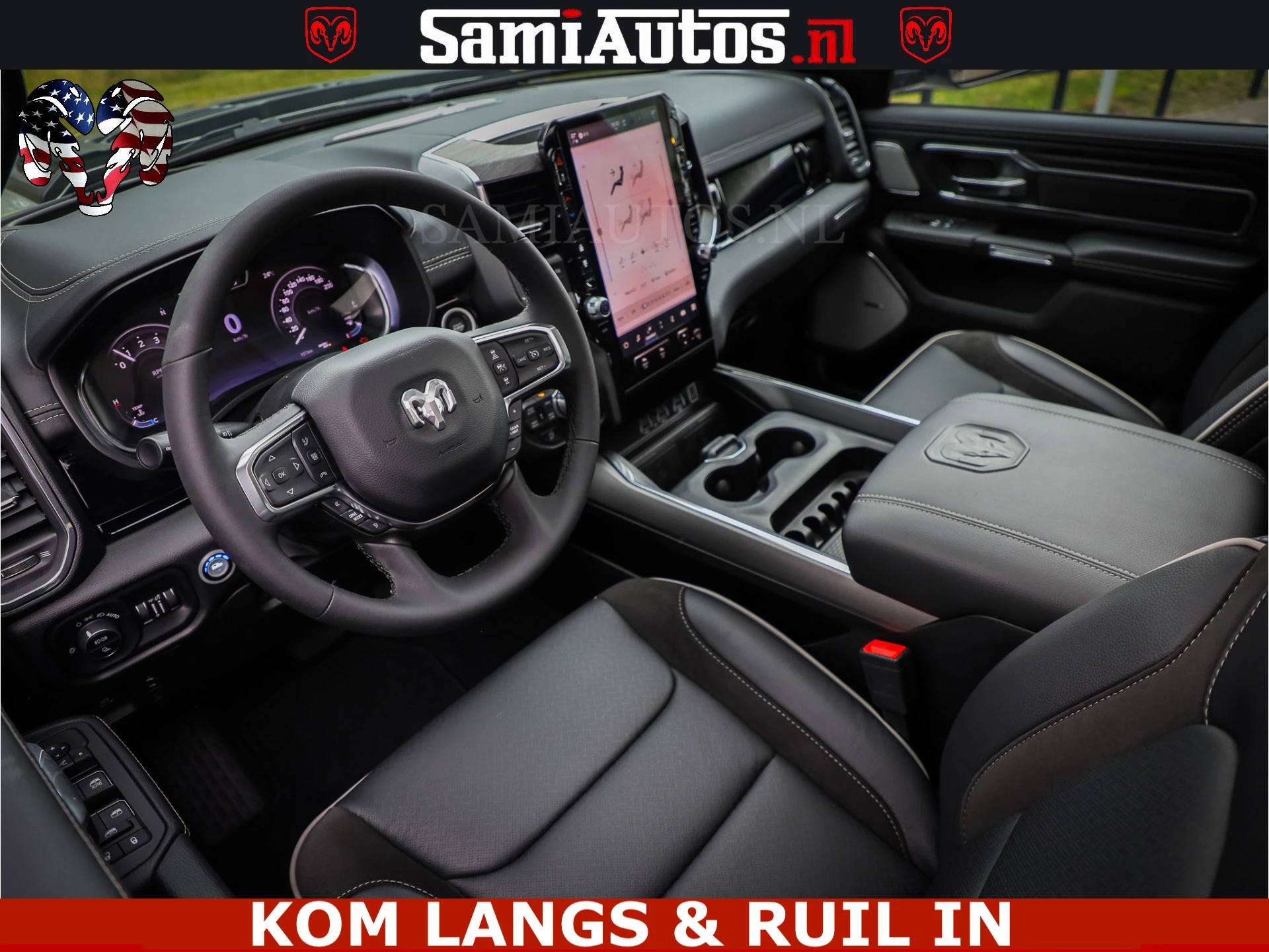 Dodge Ram 1500 2024 - Night Premium | Full Option | De Meest Luxe Pick-Up in zijn Klasse | afbeelding 30