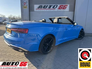 Audi A5 2021 - Cabriolet 40 TFSI quattro S edition 204 PK Automaat, Stoel, NEK, VIRTUAL изображение 4
