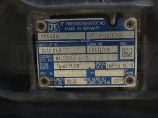MAN N/A - Gearbox & Clutch Parts Versnellingsbak Traxon 12TX221 bild 4