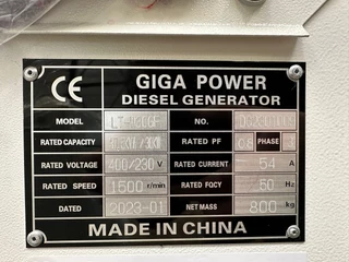 Giga power LT-W30GF 37.5 kVA silent generator 2023 - N/A obrazek 18