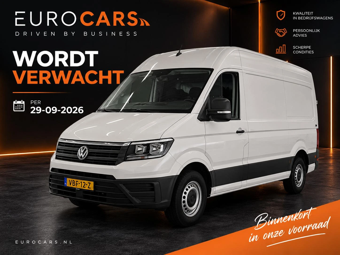 Volkswagen Crafter 2020 - 35 2.0 TDI L3H3 Trendline RDW 140pk afbeelding 1
