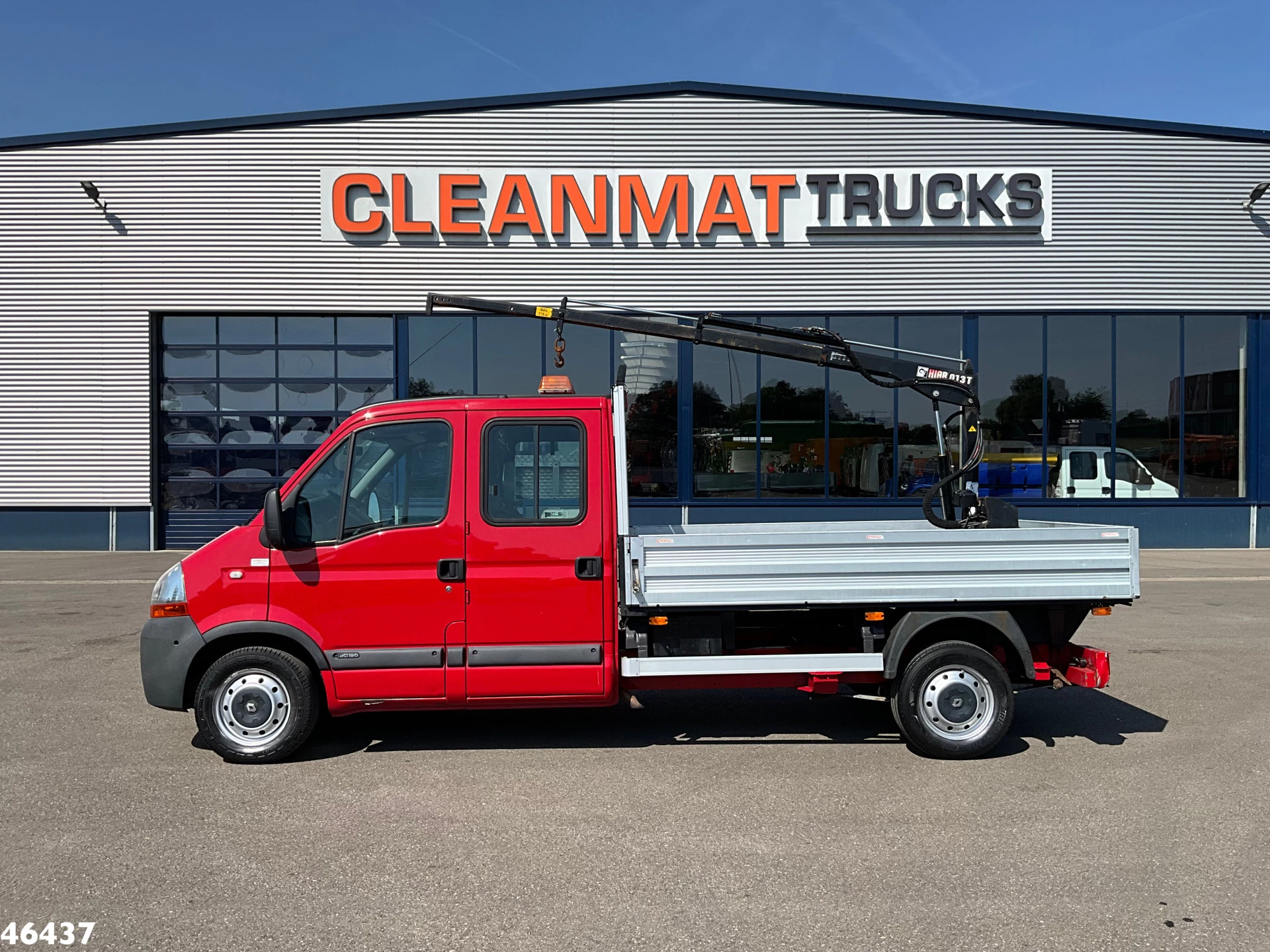 Renault Master 2010 - T35 2.5 dCi DC Hiab 1,3 Tonmeter laadkraan afbeelding 1