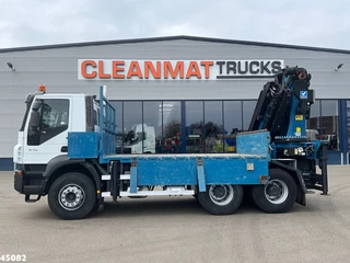 Iveco Trakker 2008 - 260T41 Euro 5 6x4 Full Steel Palfinger 36 Tm laadkraan Just 133.291 km! изображение 3