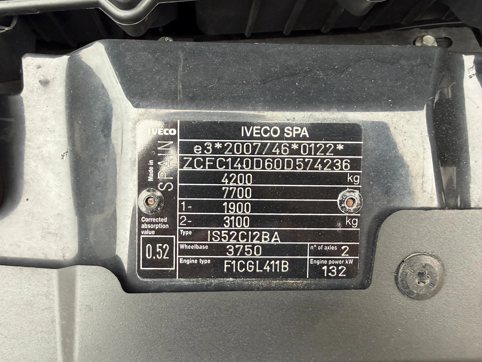 Iveco Daily 2017 - 40C18 3.0 Hi Matic Openlaadbak 3.7m Amco Veba Kraan AC Euro 6 afbeelding 25
