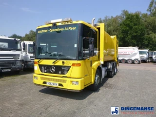 Mercedes-Benz Econic 2633 6x4 RHD Euro 5 EEV Faun Variopress refuse truck 2012 na sprzedaż