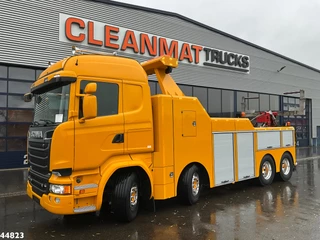 Scania R 2017 - R730 V8 8x4 Euro 6 Retarder Recovery truck Just 17.951 km! image 2