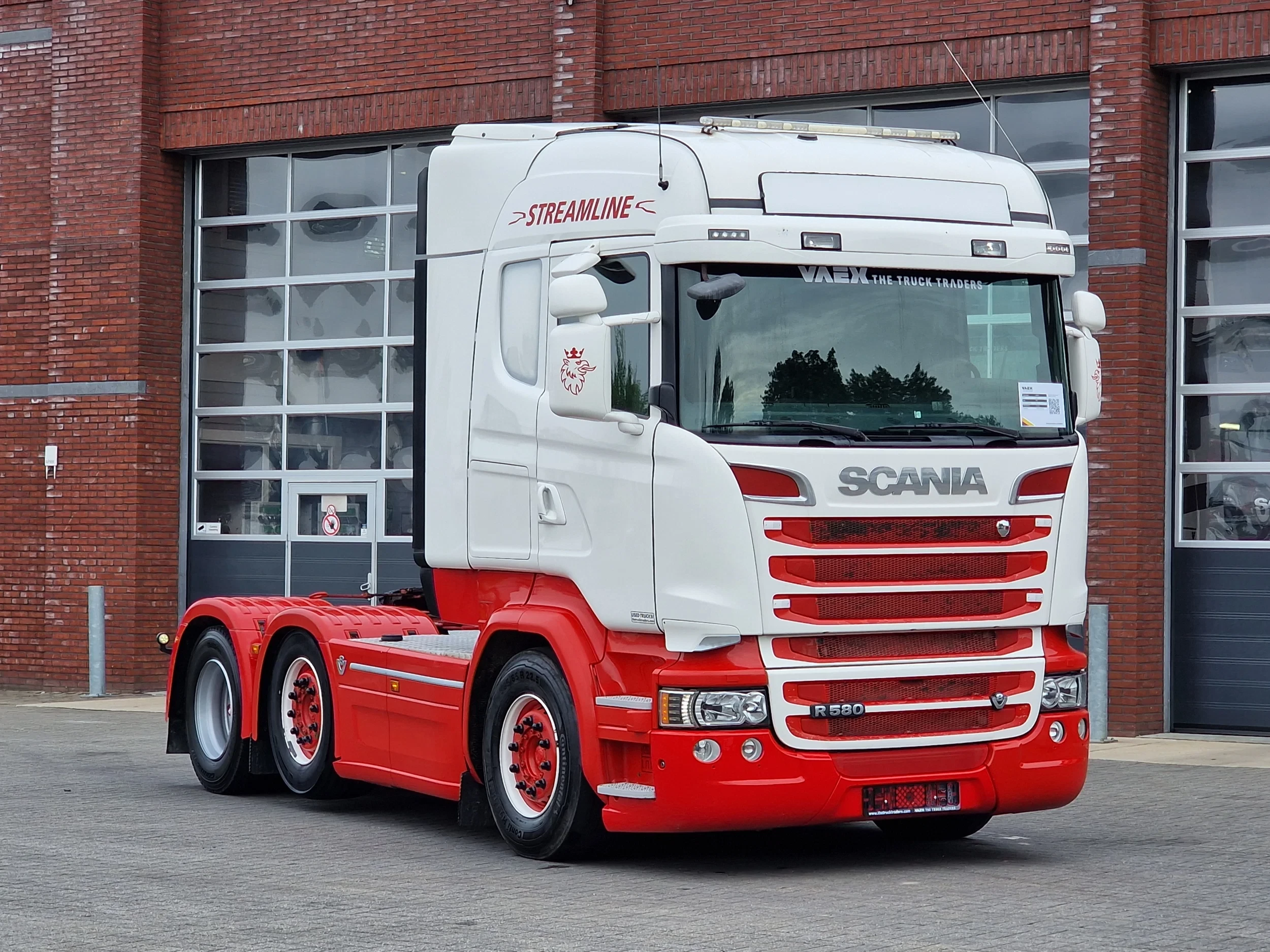 Scania R 2014 - R580 V8 Highline 6x2/4 - PTO/Hydraulic - Full air - Navi - Chassiscover imagem 1