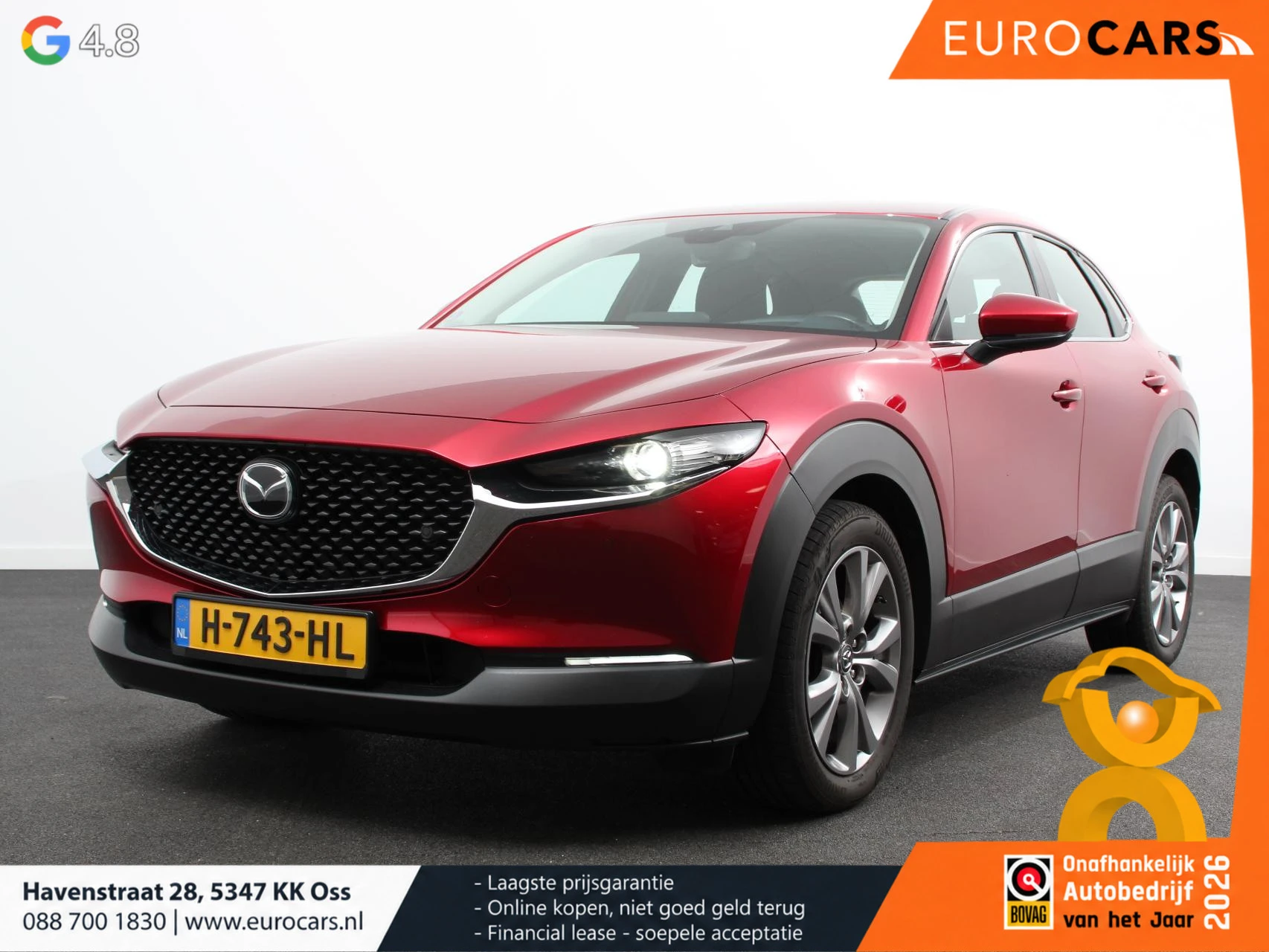 Mazda CX-30 2020 - 2.0 e-SkyActiv-X 180pk M Hybrid Comfort afbeelding 1
