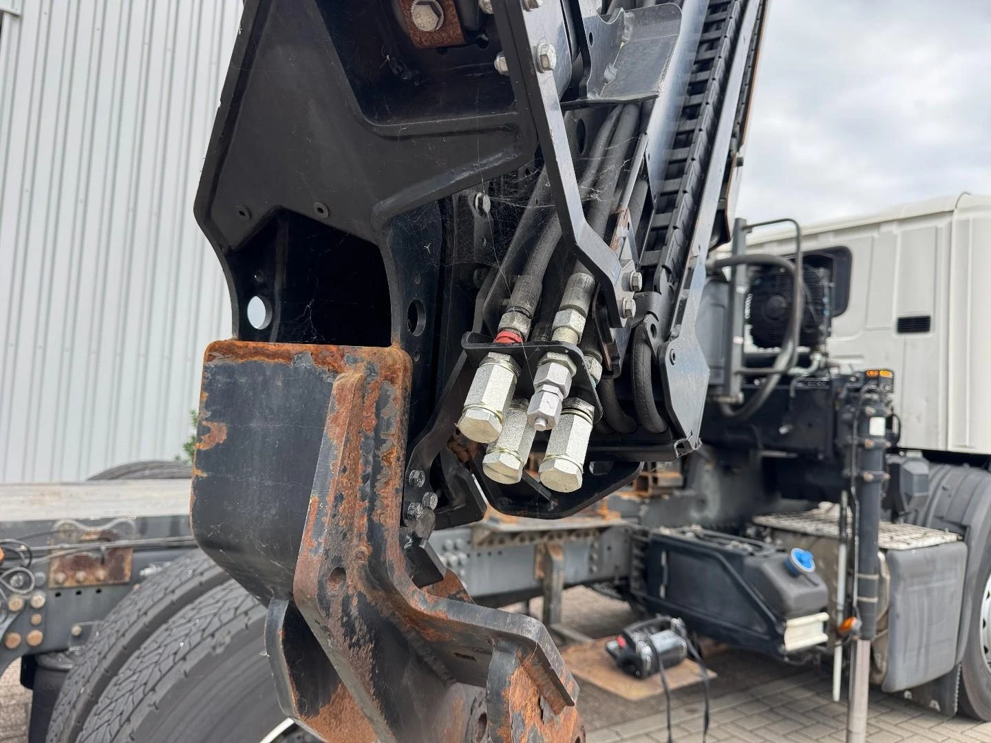 Scania P 2015 - P360 6x2, HIAB 188 E-3, Chassis / Fahrgestell imagem 12