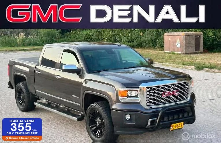 GMC Sierra 2015 - G.M.C. 6.2 4x4 Denali lpg marge afbeelding 1