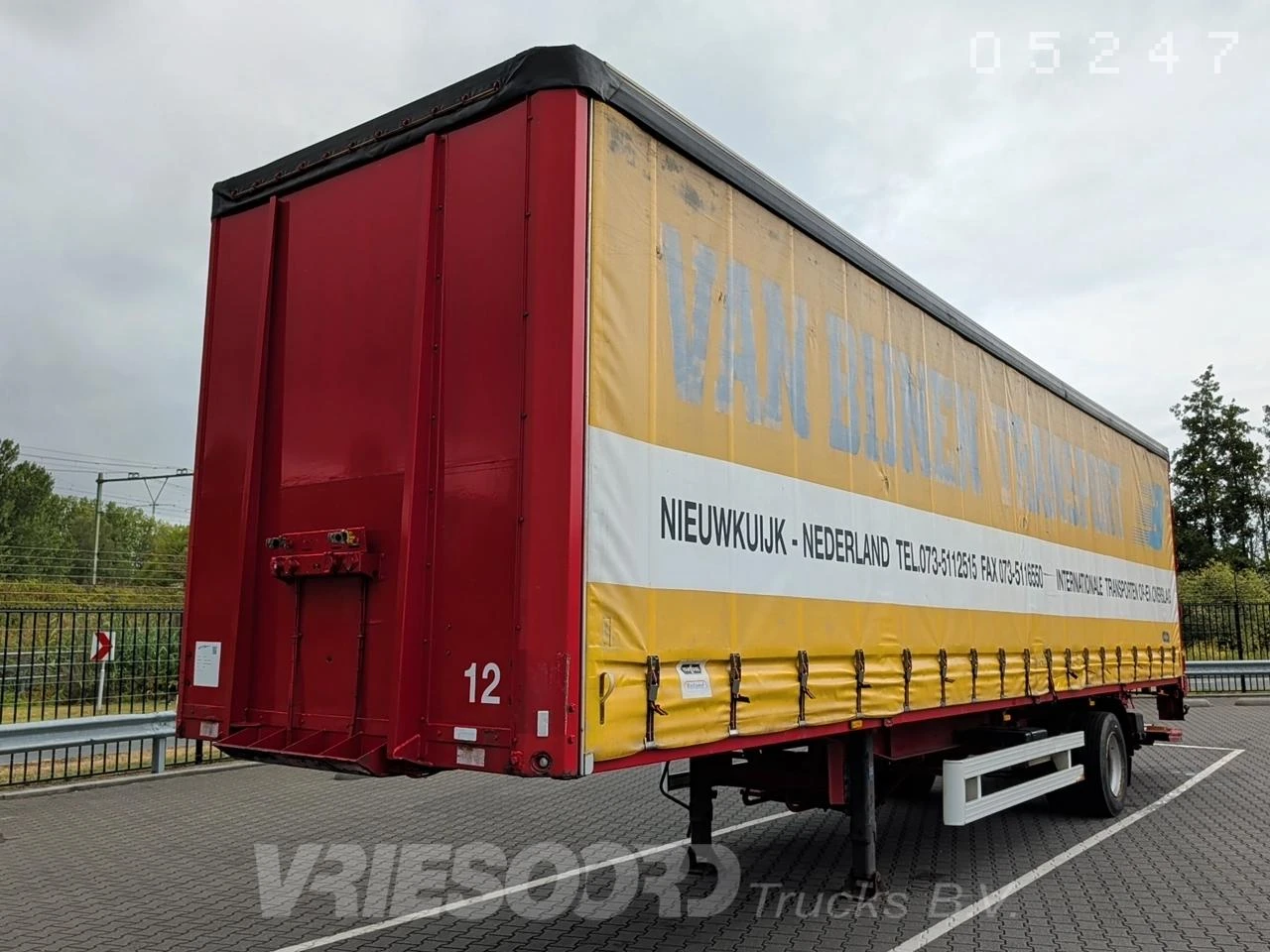 Van Hool 1 asser Laadsysteem met eigen accu`s 2002 afbeelding 1