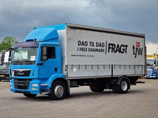 MAN TGM 2015 - 18.290 4x2 - Tautliner - Loadlift - Euro 6 - Automatic - Full air image 3