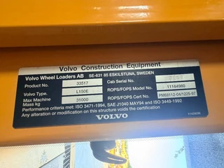 Volvo N/A 2005 - L150E imagen 6