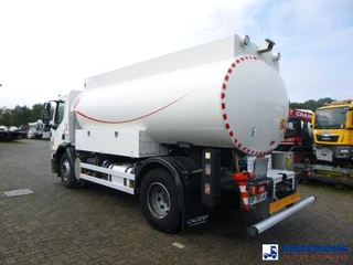 Volvo FE 260 4x2 fuel tank 13.4 m3 / 4 comp / ADR 19-01-2027 2014 afbeelding 3 miniatuur