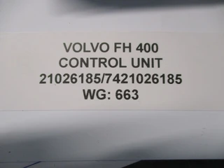 Volvo - 21026185/7421026185 CONTROL UNIT obrázek 3 náhled