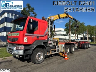 Renault 2009 - Kerax 500 Dxi 6x4, EURO 4, Retarder, Diebolt à venda