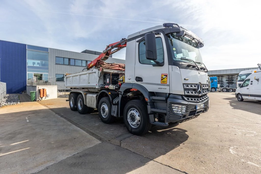 Mercedes-Benz 2017 - ACROCS 3243 BB+BIBENNE+ BAE HYDR+FASSI 16T/m+2EXT изображение 8