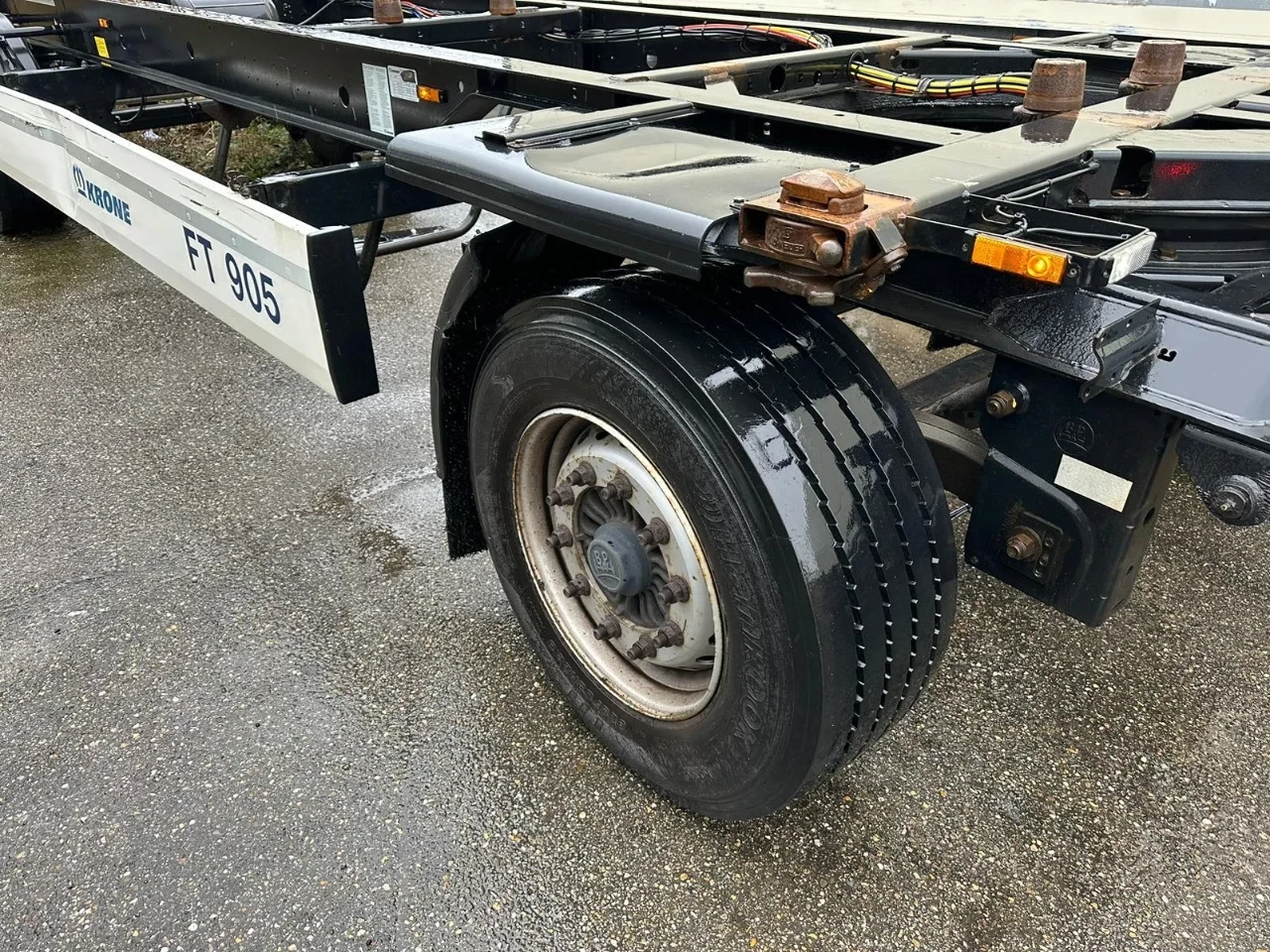 Krone 2015 - 2 As Krone Vrachtwagen Aanhangwagen T.b.v. Laadbakken, 27-WN-PF Bild 12