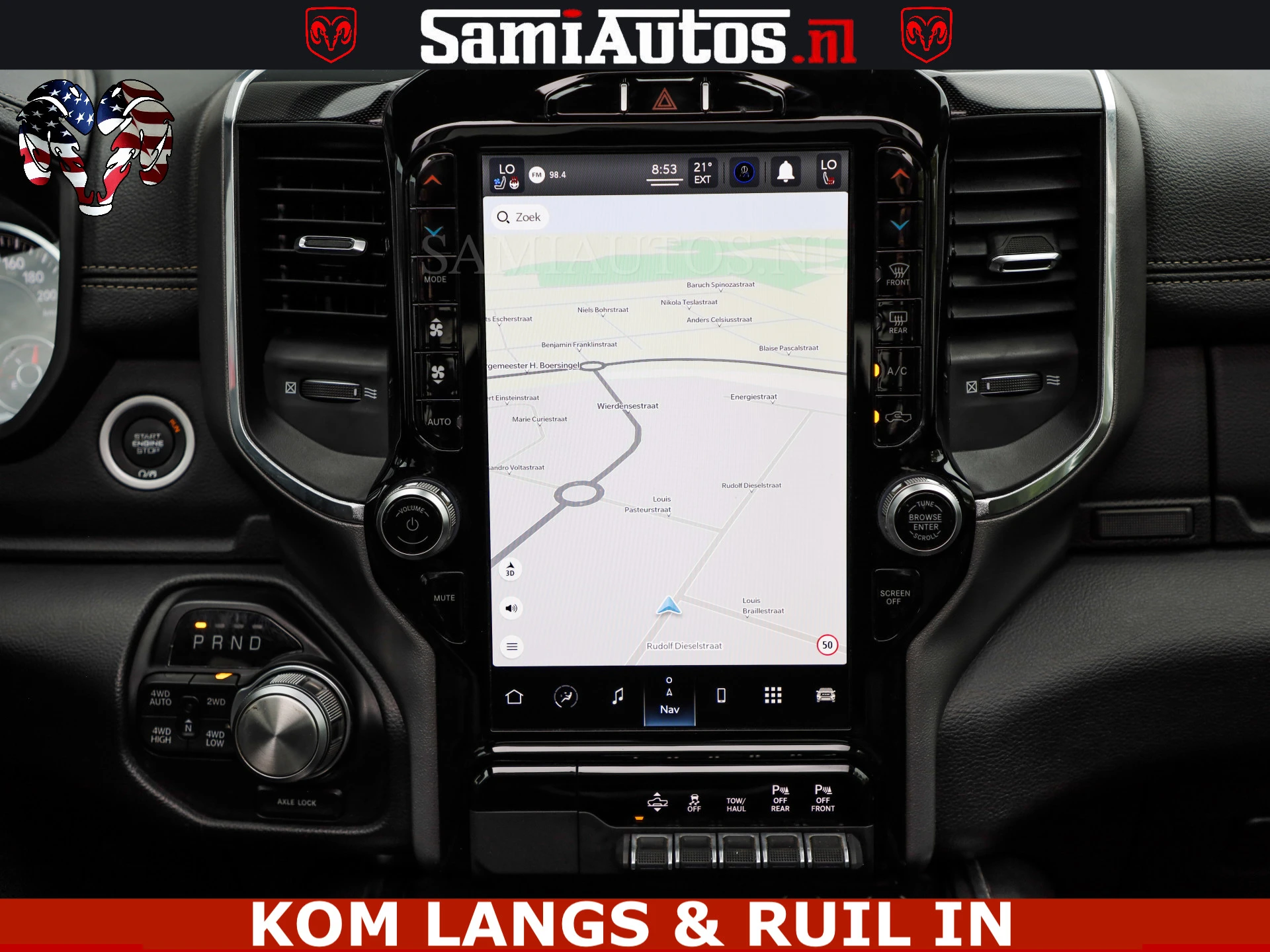 Dodge Ram Pick-Up 2023 - SPORT LARAMIE 5.7 V8 HEMI | LUCHTVERING | 2023 | PANODAK | GROOTSCHERM | DC | TOP KLEUR GRANITE | afbeelding 5