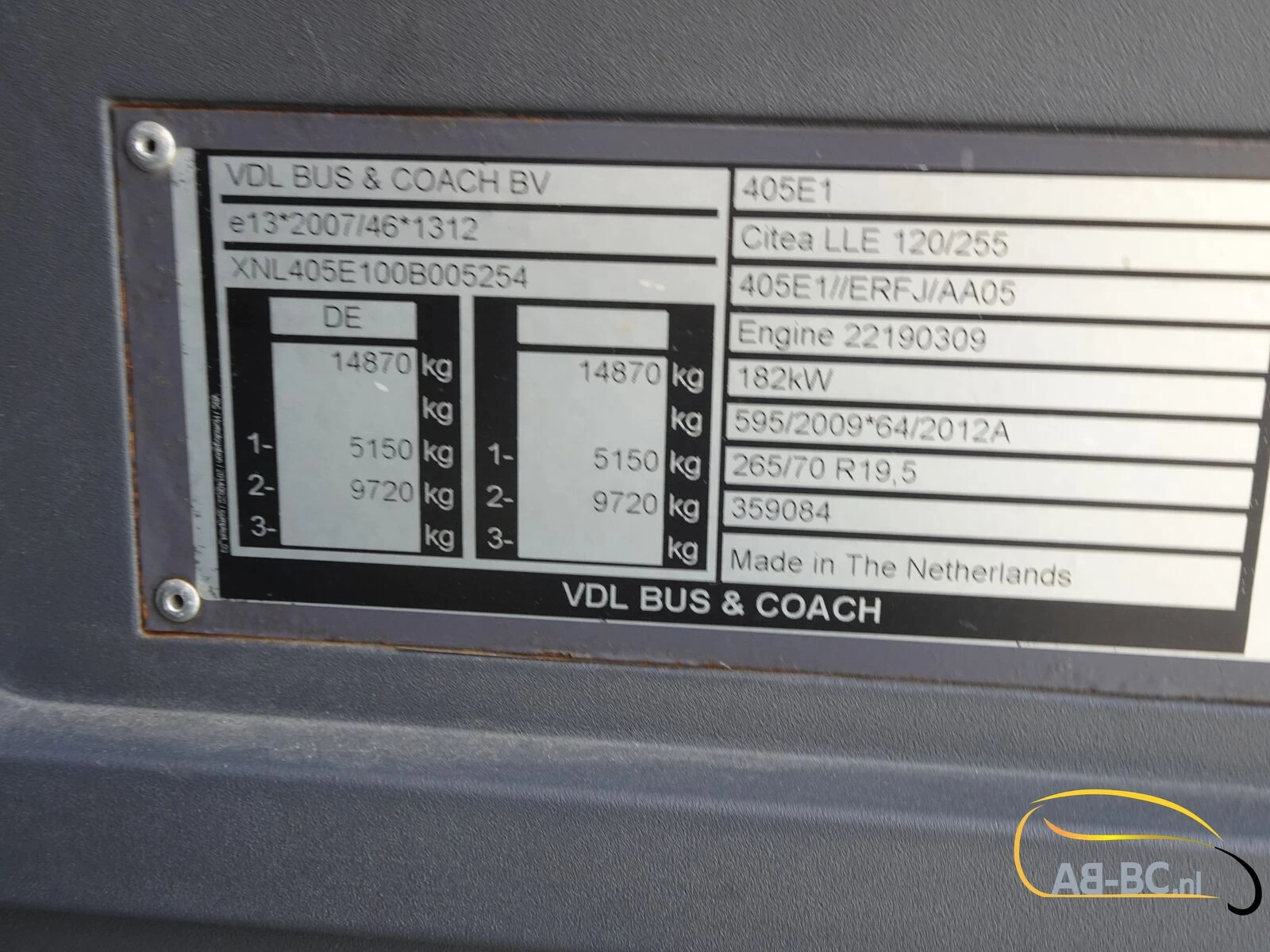 VDL Citea LLE-120/255 - 44 Seats EURO 6 - 8 Pieces available 2017 afbeelding 40