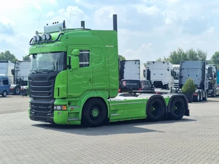 Scania R 2013 - R730 V8 Highline 6x4 - Show truck - Retarder - PTO/Hydraulic - Euro 5 - Stacks - Full air - Navi - afbeelding 3 miniatuur