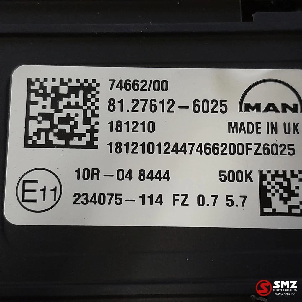 MAN 2019 - Occ rijstrookassistant camera + regensensor MAN afbeelding 4