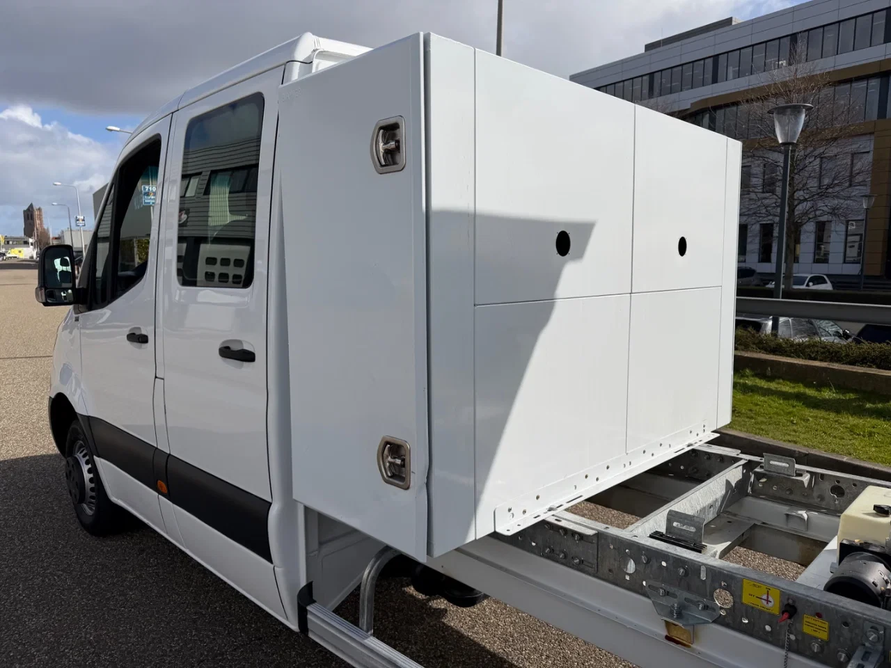 Mercedes-Benz Sprinter 2021 - 514cdi automaat airco dub cab met kieper imagem 9