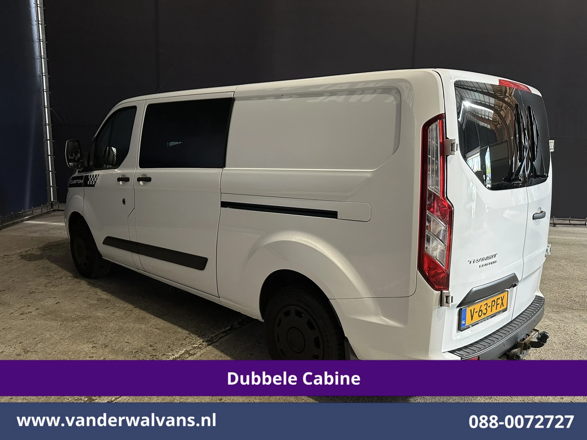 Ford Transit Custom 2021 - 2.0 TDCI 170pk L2H1 Dubbele Cabine Euro6 Airco | 5-Zits | 2x Zijdeur | Camera | Navigatie | image 13