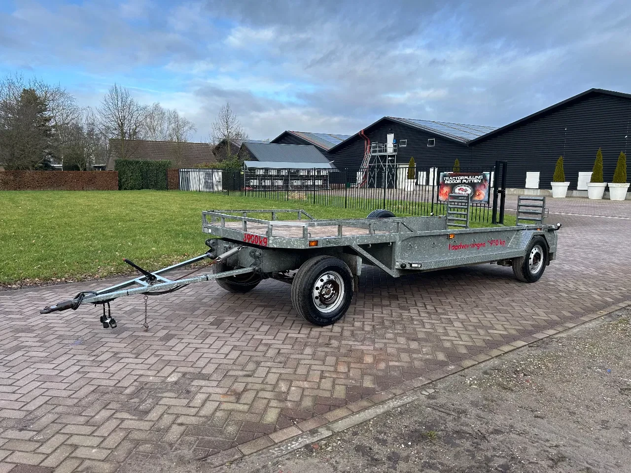 Veldhuizen 2010 - schamel aanhangwagen 5.2 ton Hydro stop afbeelding 1