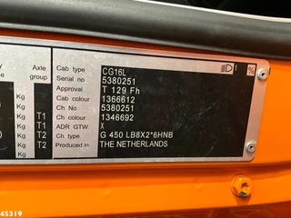 Scania G 2015 - 450 Euro 6 HMF 60 Tonmeter laadkraan + Fly-Jib obrazek 27