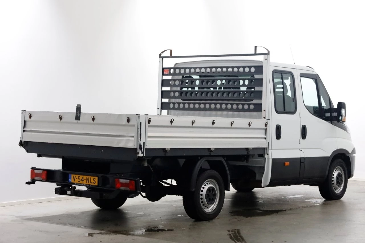 Iveco Daily 2018 - 35S14 316pk E6 L2H1 D.C. 3-Zijdige Kipper Airco/Trekhaak 3500kg 02-2018 afbeelding 14