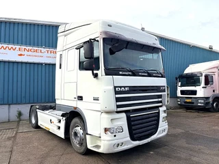 DAF XF 2008 - 105.460 SPACECAB (EURO 5 / ZF16 MANUAL GEARBOX / MX-BRAKE / AIRCONDITIONING / SIDE SKIRTS / FRIDGE / ETC.) afbeelding 2 miniatuur