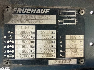 Fruehauf N/A 2018 - Tautliner Dhollandia imagen 4