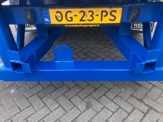 Fruehauf N/A 2001 - ONCRK 30-218A  2 as open oplegger voorzien van  Kooiaap contructie. OG-23-PS zdjecie 14