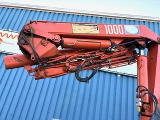 Mercedes-Benz 1922 1988 - AK 4x4 V6 WITH ONLY 128.500 KM!! AND HMF 1003K2 CRANE (MANUAL GEARBOX / FULL STEEL SUSPENSION / REDUCTION AXLE / P.T.O. / ETC.) obrazek 12