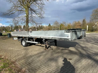 Bunk N/A 2014 - 7 TON BE vlakke oplegger met aluminium luiken obrazek 5