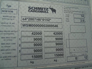 Schmitz Cargobull 3 2013 - N/A изображение 15