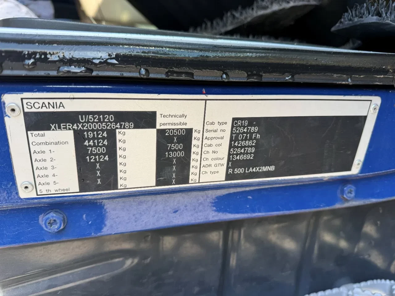 Scania R 2011 - R500 V8 / ENGINE RUNNING / RETARDER / FULL-AIR / FRIDGE / AUTOMATIC / EURO-5 / 2011 Bild 21