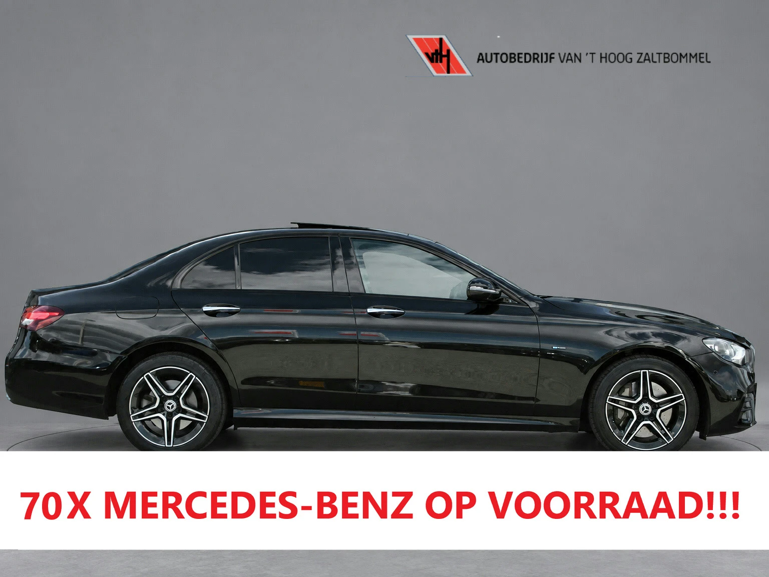 Mercedes-Benz E-Klasse 2021 - 300e AMG Line NIGHT PAKKET PANORAMADAK LEDER MEMORY BURMESTER 360-CAMERA KEY-LESS GO <<NL AUTO>> afbeelding 1