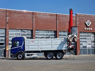 Scania G 2020 - G500 6x2 - Tipper + Palfinger epsilon M110L - Retarder - HUB reduction - Full air immagine 37