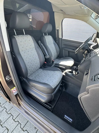 Volkswagen Caddy 2012 - 1.6 TDI Maxi Bruin metalic DSG automaat MARGE bild 4