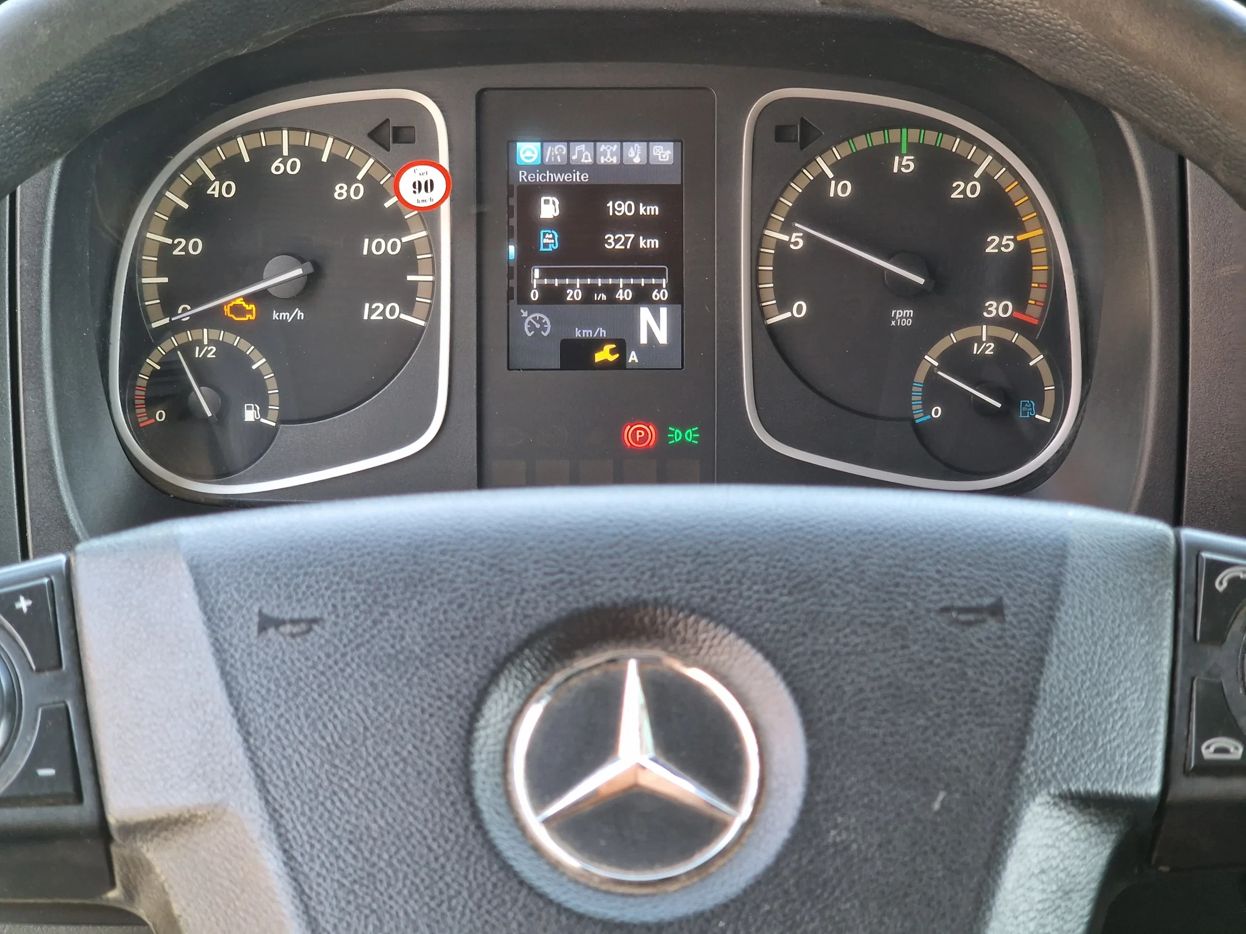 Mercedes-Benz Atego 2013 - 1223 4x2 Box with sidedoors - Loadlift - Euro 6 - Low KM - Automatic gearbox image 16